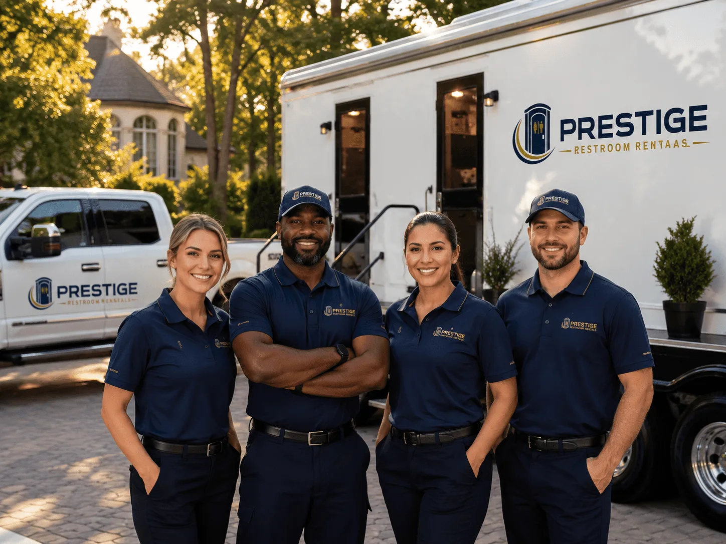Trusted Luxury Portable Restrooms company in Wheeling, MO